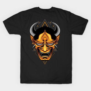 hanya oni mask T-Shirt